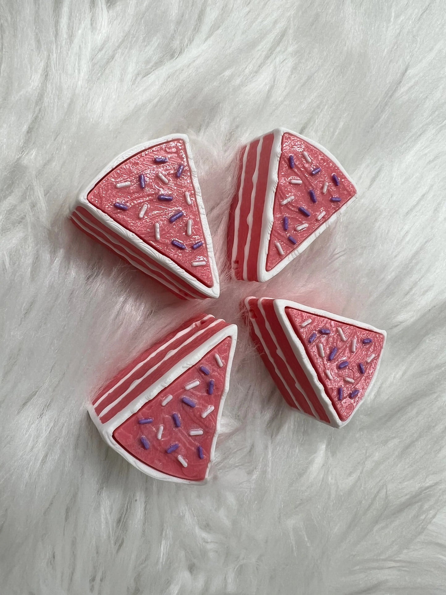 3D Cake Fidget Clicker (Clickify 3D) Pink Poodle Designz