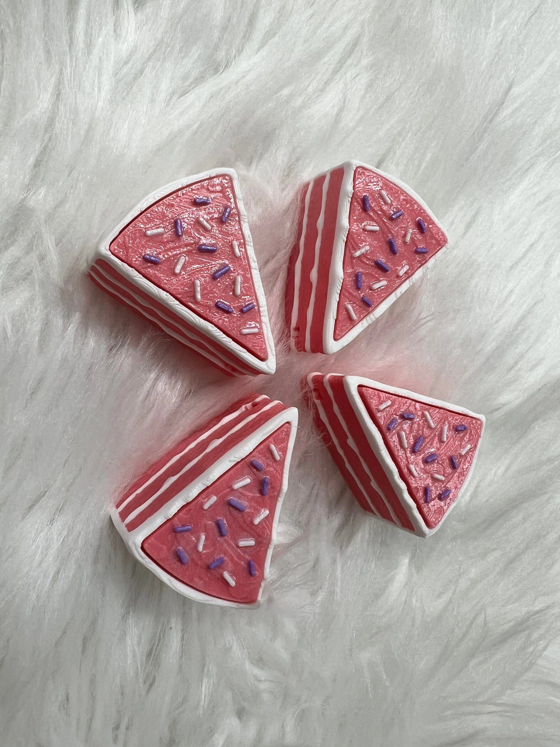 3D Cake Fidget Clicker (Clickify 3D) Pink Poodle Designz