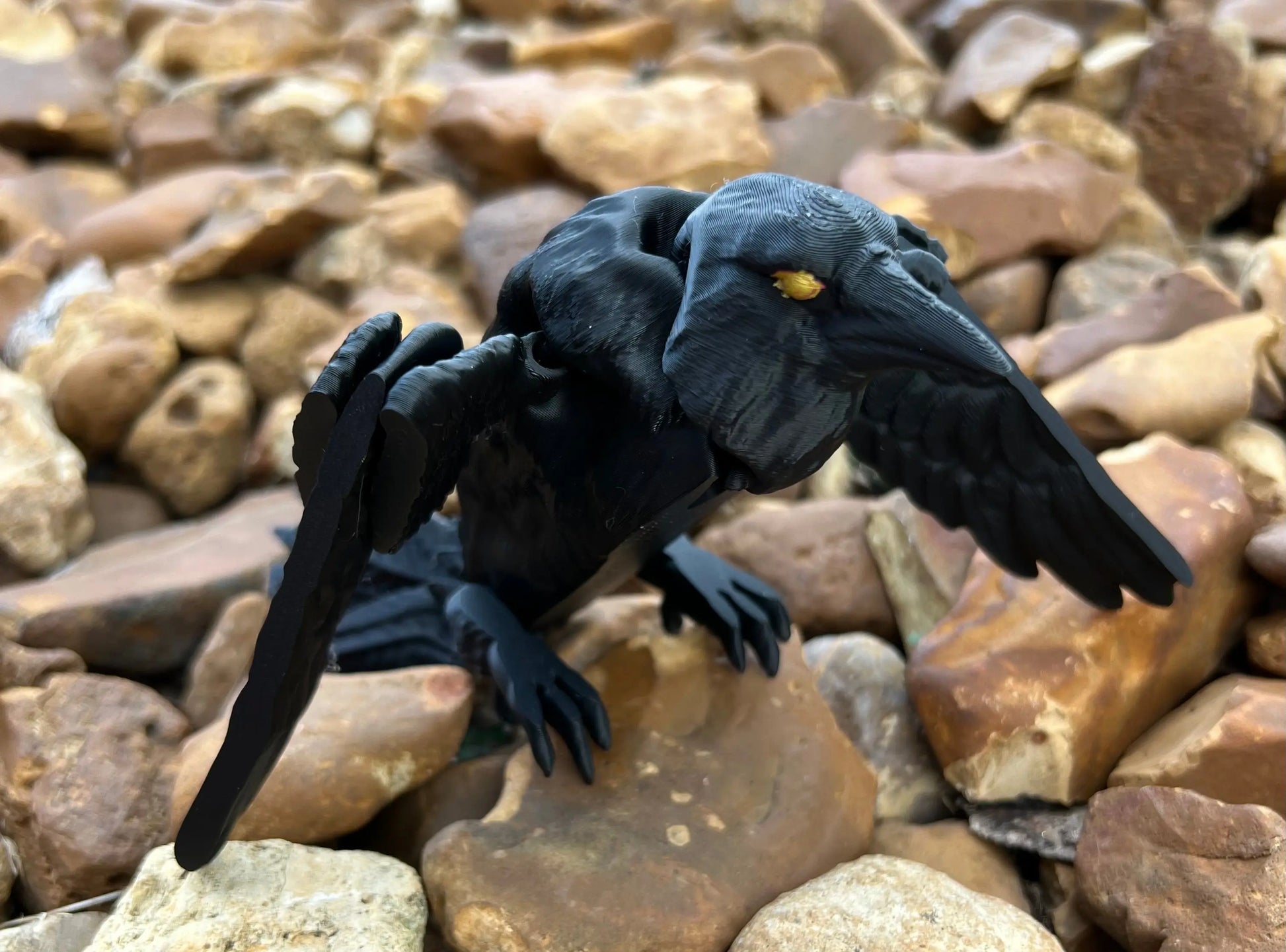 3D Printed Hand Painted Flexi Flying Creatures (KEK CREATIONS) Pink Poodle Designz