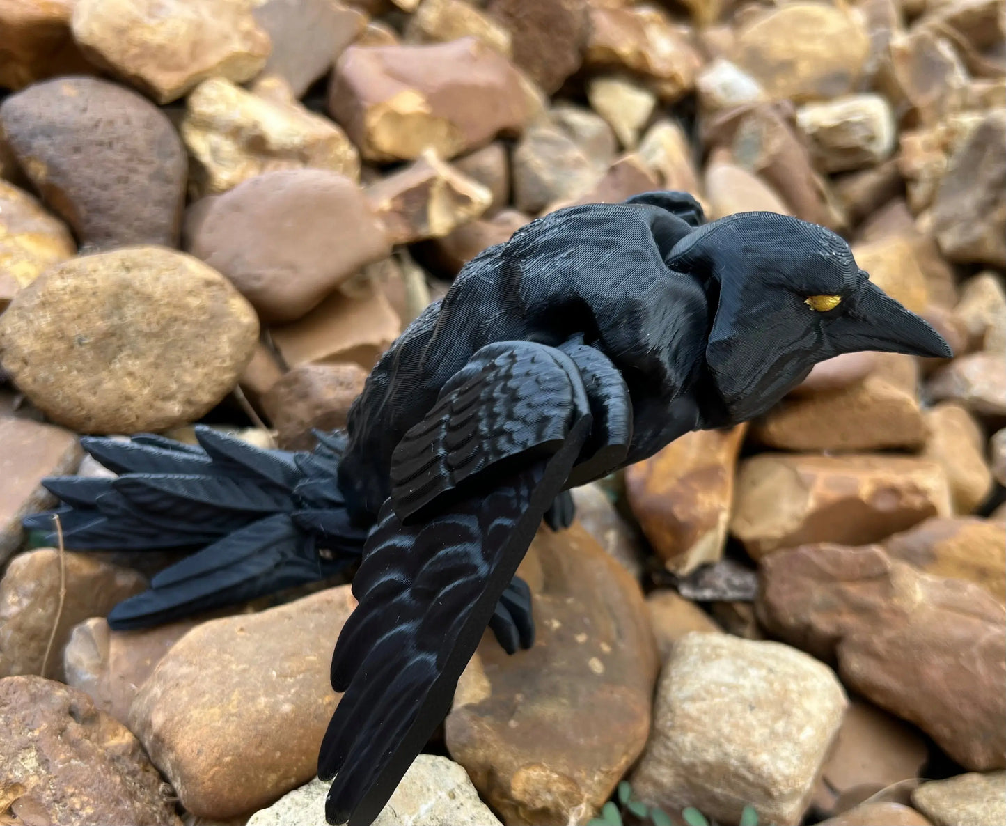 3D Printed Hand Painted Flexi Flying Creatures (KEK CREATIONS) Pink Poodle Designz