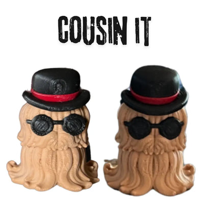 3D Printed The Adams Family Character Flexis (BOXI 3D) Pink Poodle Designz