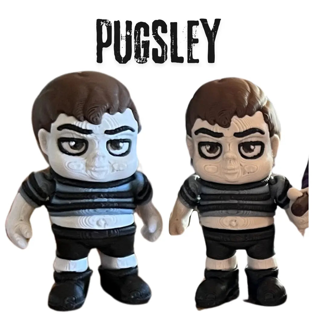 3D Printed The Addams Family Flexis (Boxi 3D) Pink Poodle Designz