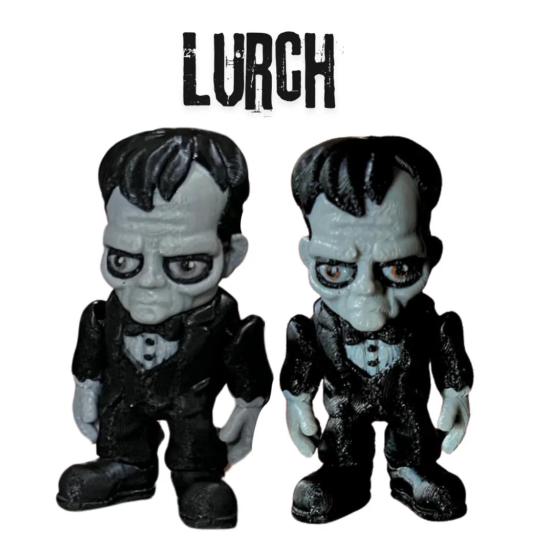 3D Printed The Addams Family Flexis (Boxi 3D) Pink Poodle Designz