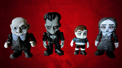 3D Printed The Addams Family Flexis (Boxi 3D) Pink Poodle Designz