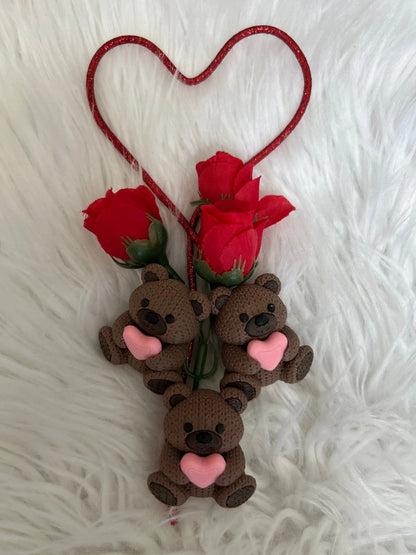 3D Valentine’s Day Mini & Flexi Toys Pink Poodle Designz