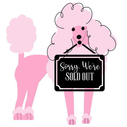 Applique Knit Fabric Swatches Pink Poodle Designz