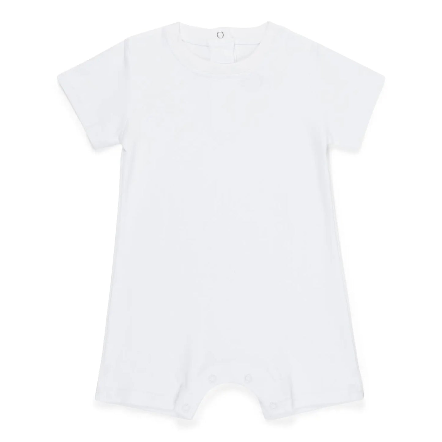 Boys Short Sleeve T-Shirt Romper Shortall Blanks Outlet