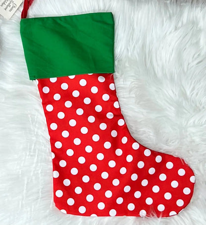 Christmas Stockings Pink Poodle Designz