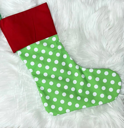 Christmas Stockings Pink Poodle Designz