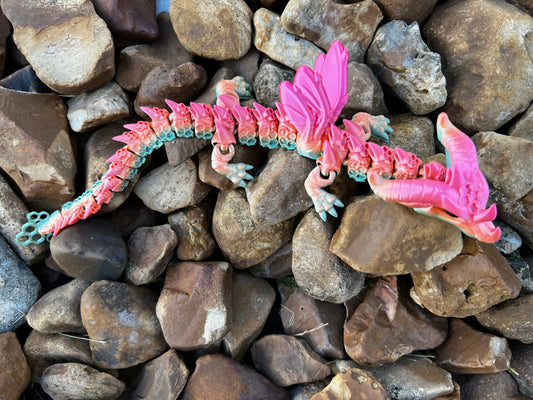 Exotic Flexi Dragons Pink Poodle Designz