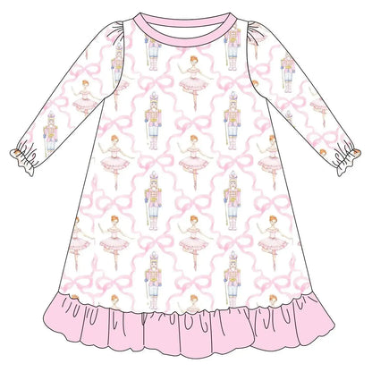 Girls Nutcracker Gown Pink Poodle Designz