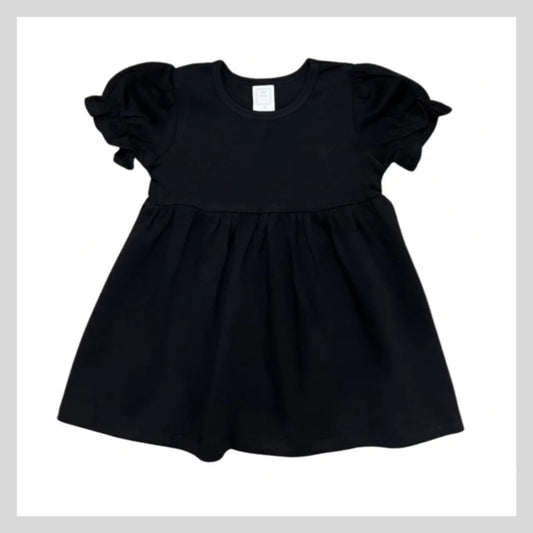 Girls Ruffle Short Sleeve Tunic Set Sew Sweet Blanks