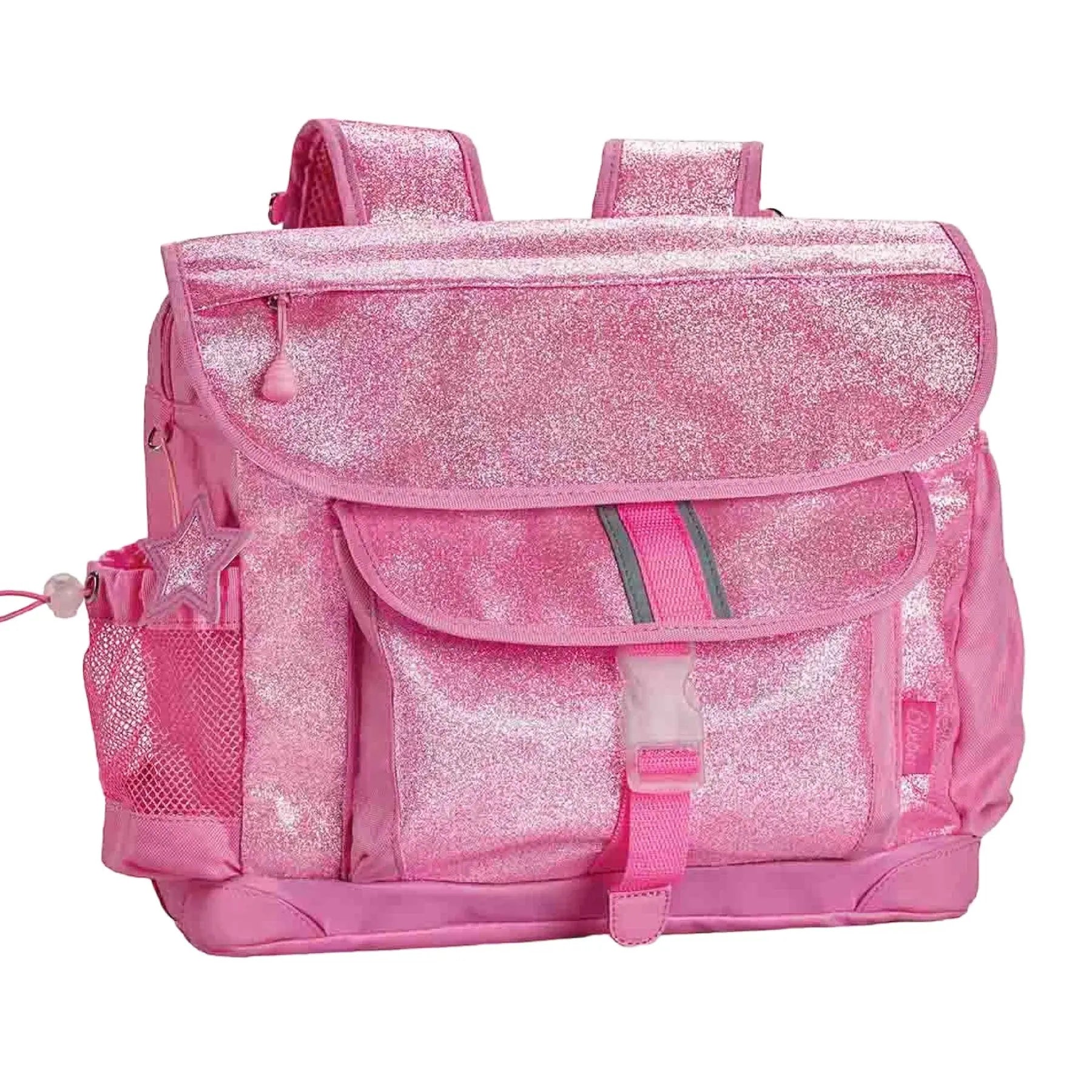 Girls Sparkle Glitter Backpack Pink & Purple Pink Poodle Designz