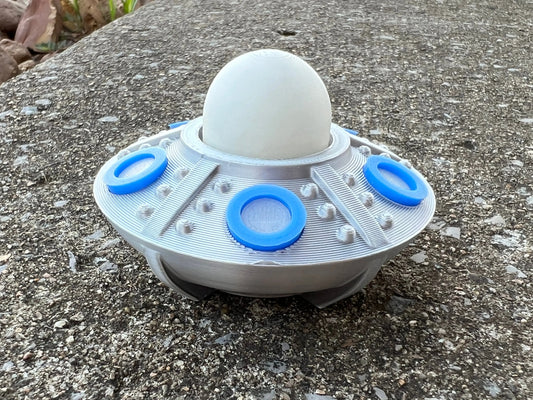 Glow In The Dark UFO Clicker Pink Poodle Designz