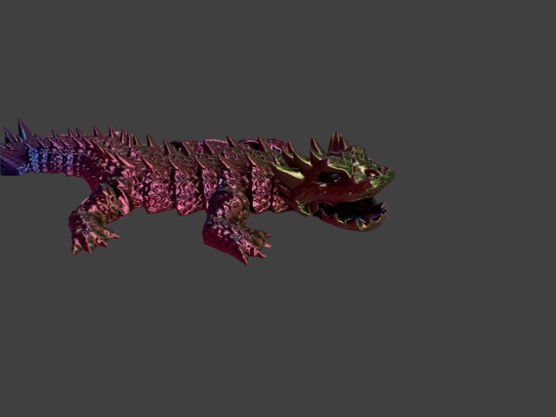 Horned Dragon Pink Poodle Designz
