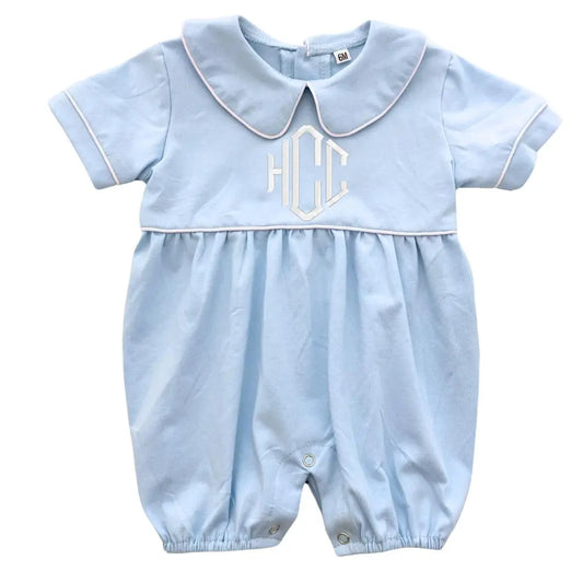 Infant Boys Peter Pan Romper Pink Poodle Designz