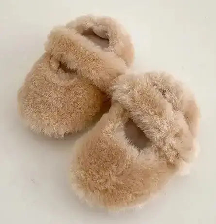 Infant Non Slip Slippers Pink Poodle Designz