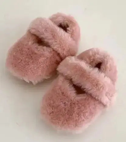 Infant Non Slip Slippers Pink Poodle Designz