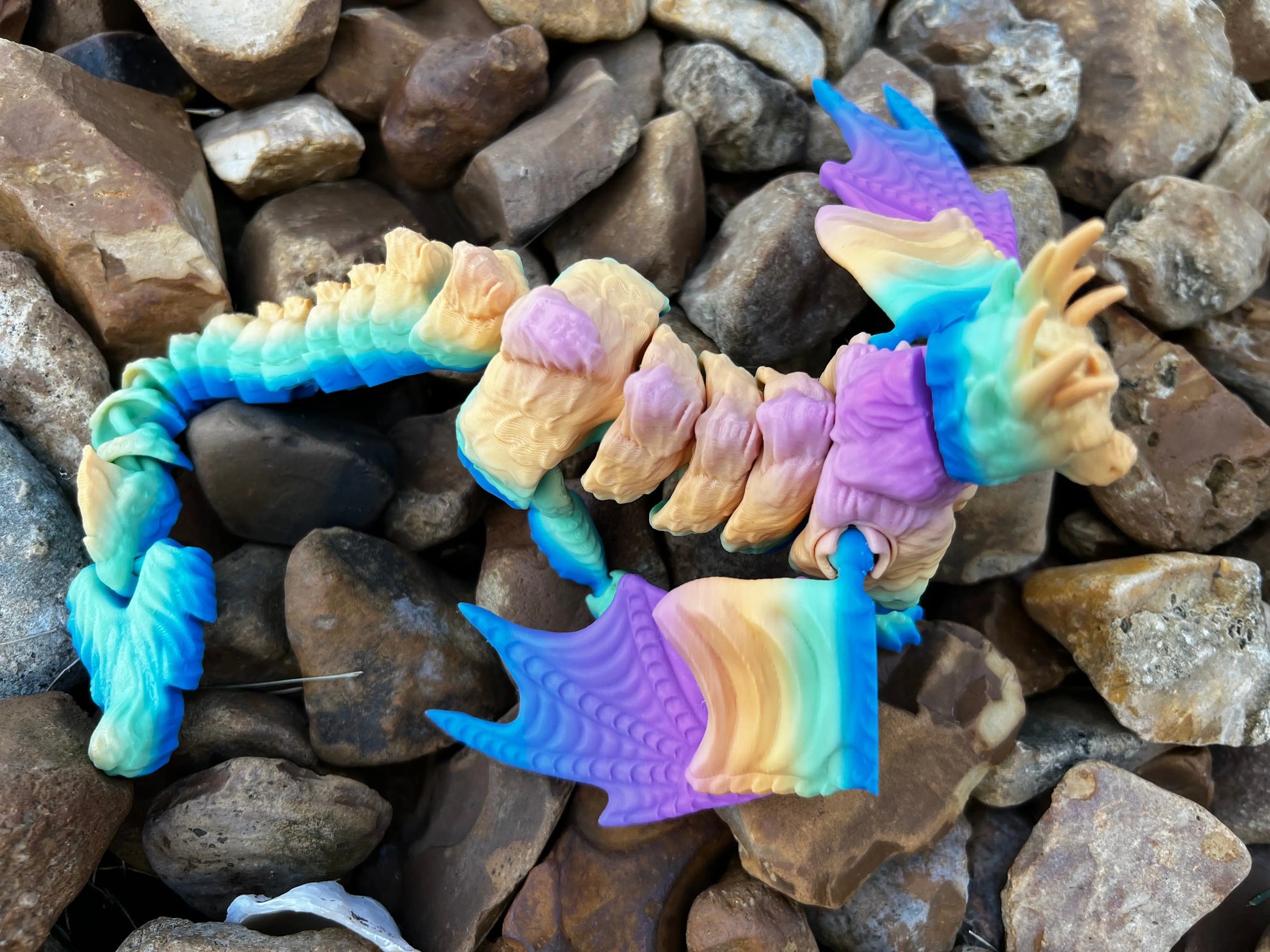 Mythical Ice Dragons Pink Poodle Designz