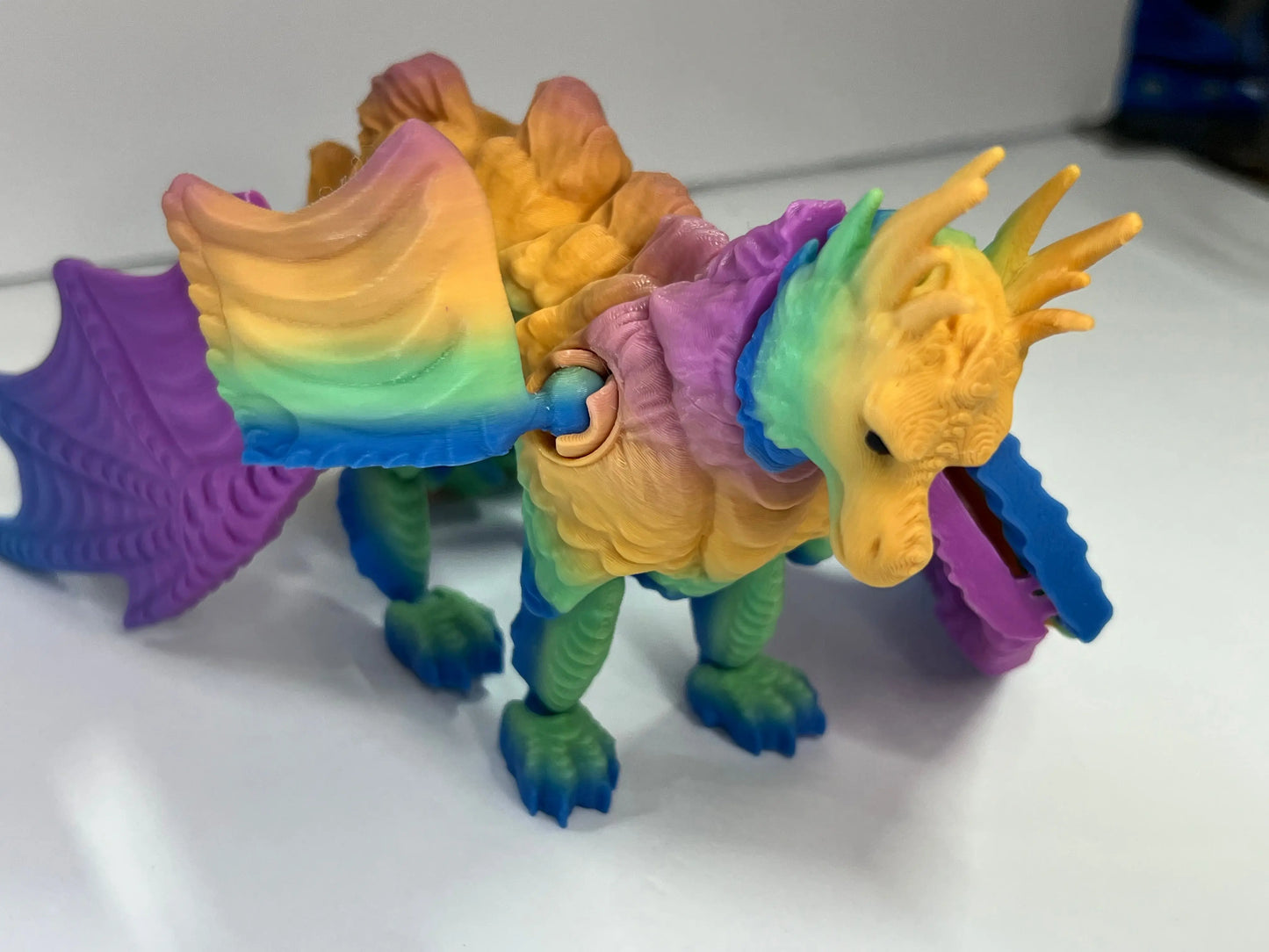 Mythical Ice Dragons Pink Poodle Designz