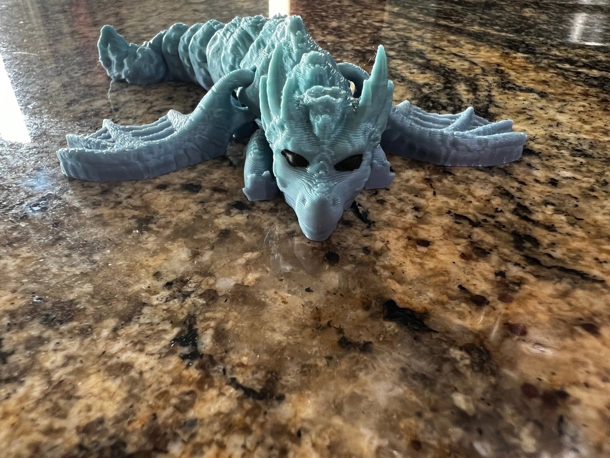 Mythical Ice Dragons Pink Poodle Designz