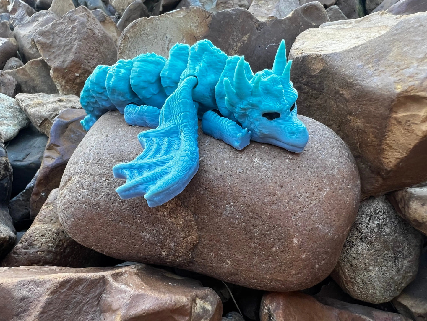 Mythical Ice Dragons Pink Poodle Designz