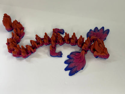Mythical Ice Dragons Pink Poodle Designz