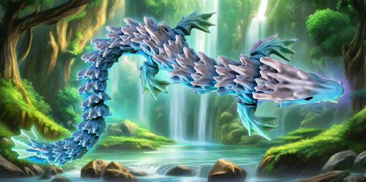 Oceandrake Sea Serpent Pink Poodle Designz