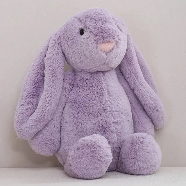 PREORDER 16” Embroidered Plush Bunnies Pink Poodle Designz