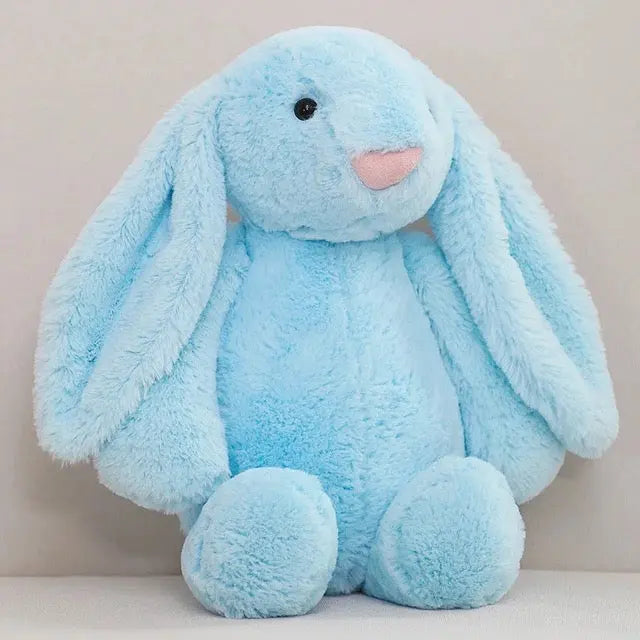 PREORDER 16” Embroidered Plush Bunnies Pink Poodle Designz