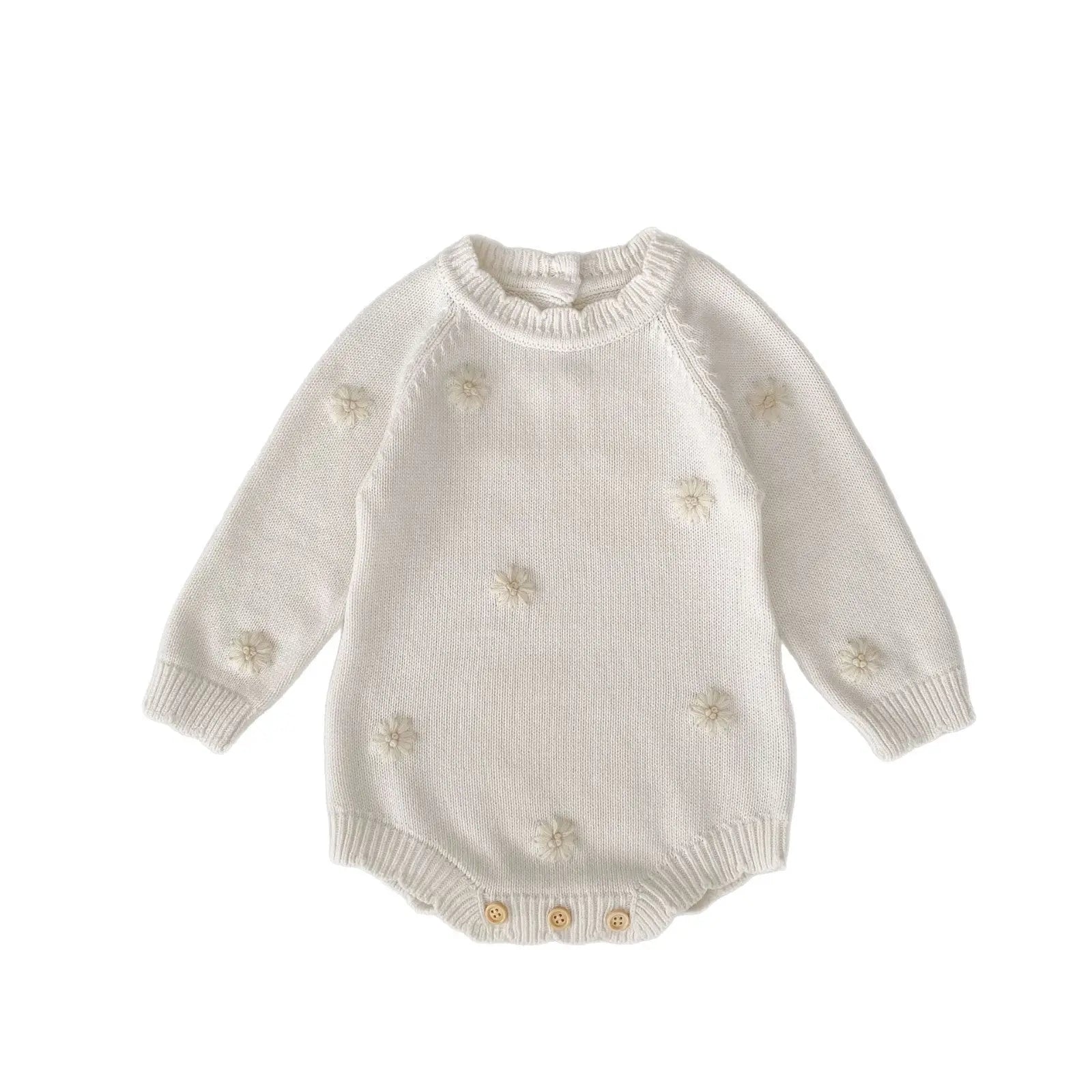 PREORDER Boutique Style Sweater Bubble Rompers Pink Poodle Designz