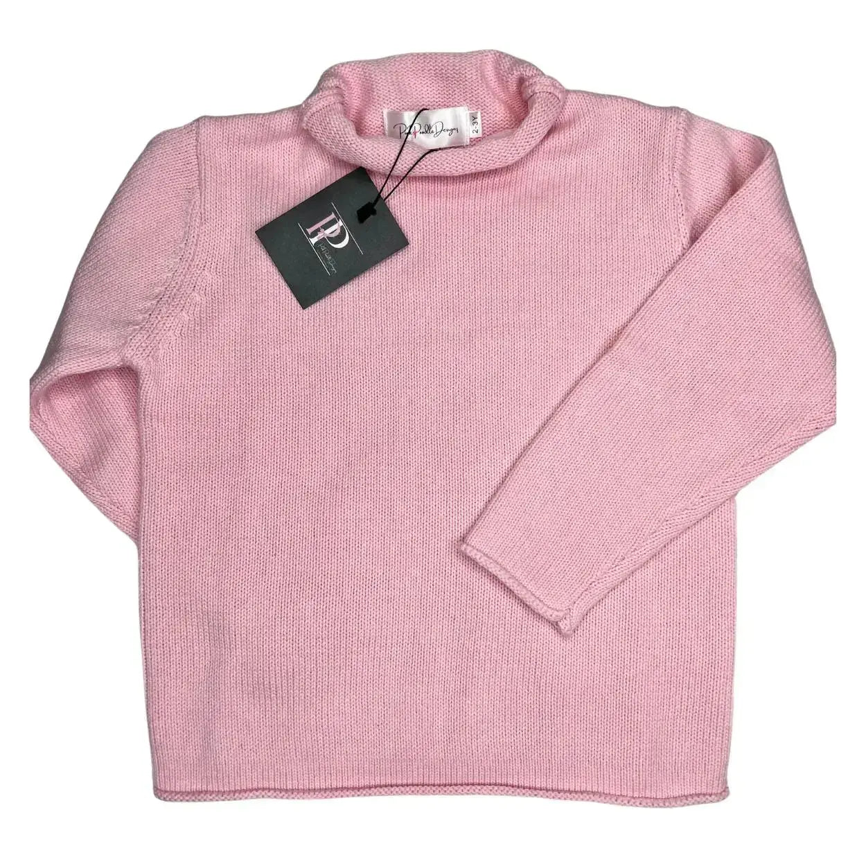 PREORDER PPD Signature Unisex Roll Neck Sweater (Copy) Pink Poodle Designz