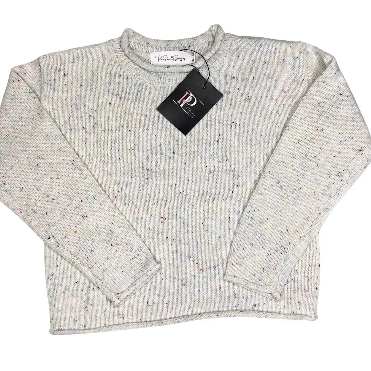 PREORDER PPD Signature Unisex Roll Neck Sweater (Copy) Pink Poodle Designz