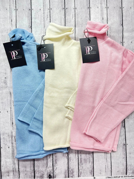 PREORDER ROUND 2 PPD Signature Unisex Roll Neck Sweater Pink Poodle Designz