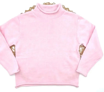 PREORDER ROUND 2 PPD Signature Unisex Roll Neck Sweater Pink Poodle Designz