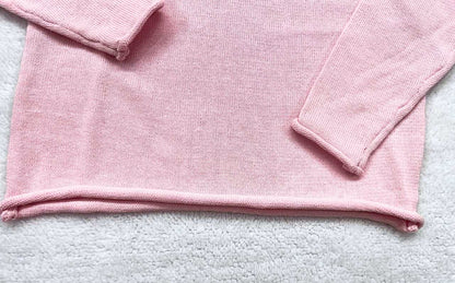 PREORDER ROUND 2 PPD Signature Unisex Roll Neck Sweater Pink Poodle Designz