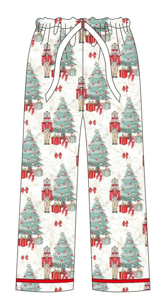 PREORDER #24 Christmas 2024 Pajama Sets Adult Pink Poodle Designz