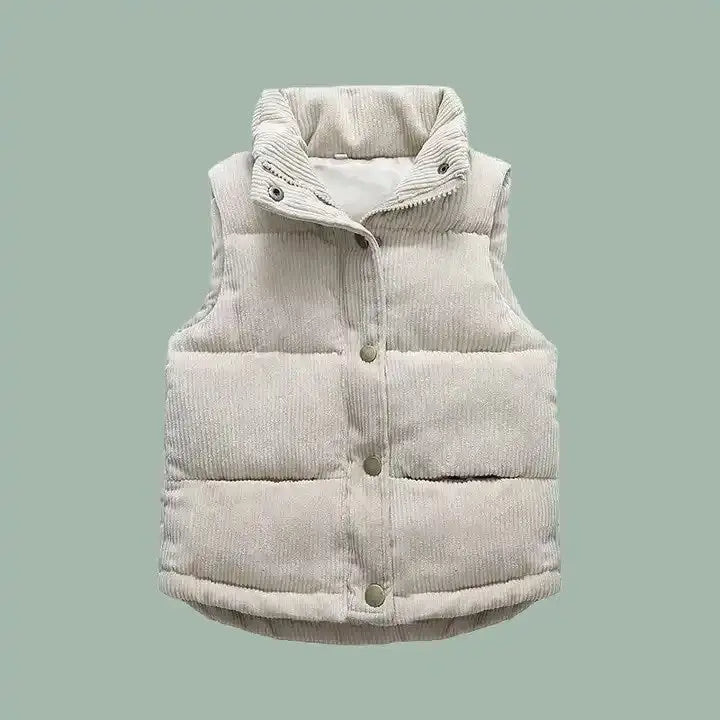 PREORDER 34 COURDUROY & PUFFER VESTS Pink Poodle Designz
