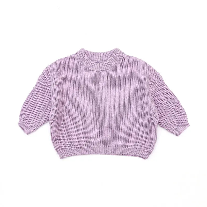 PREORDER ***KIDS CHUNKY KNIT SWEATERS*** Pink Poodle Designz