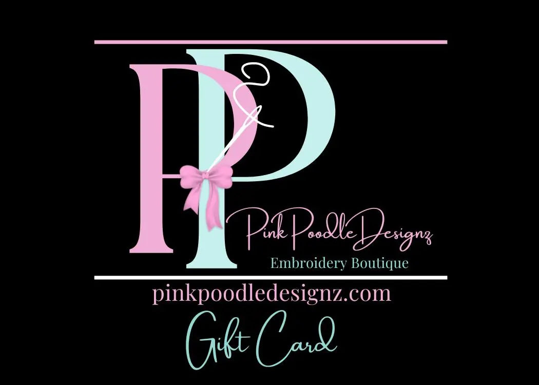 Pink Poodle Designz Gift Card Pink Poodle Designz