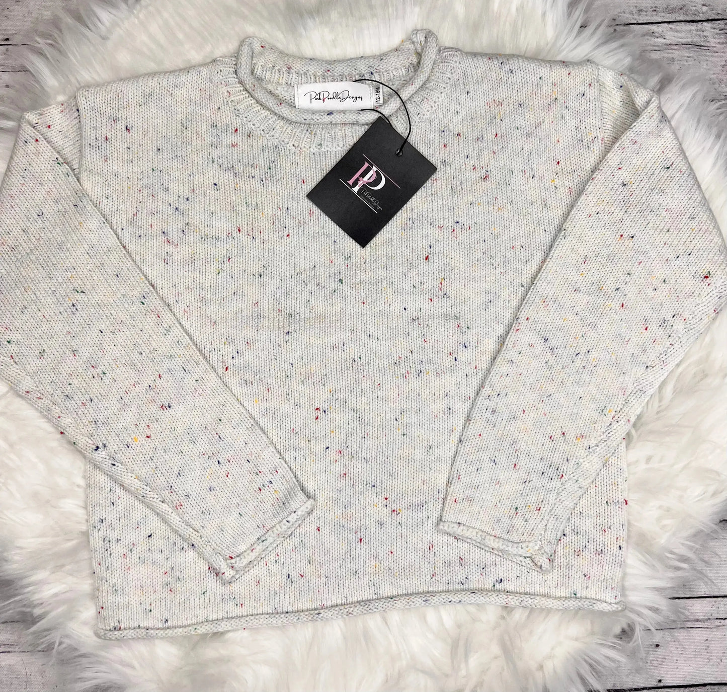 Pink Poodle Designz New Thicker Roll Neck Sweater Pink Poodle Designz