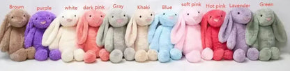 Plush Bunnies (Weighted Bottoms) Pink Poodle Designz