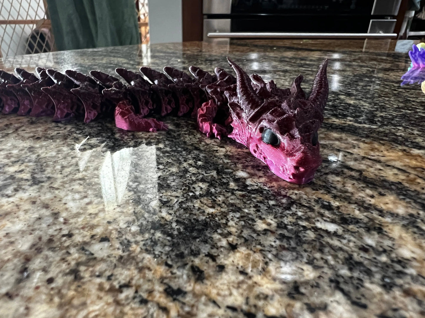 Shadowcoil Dragon Pink Poodle Designz