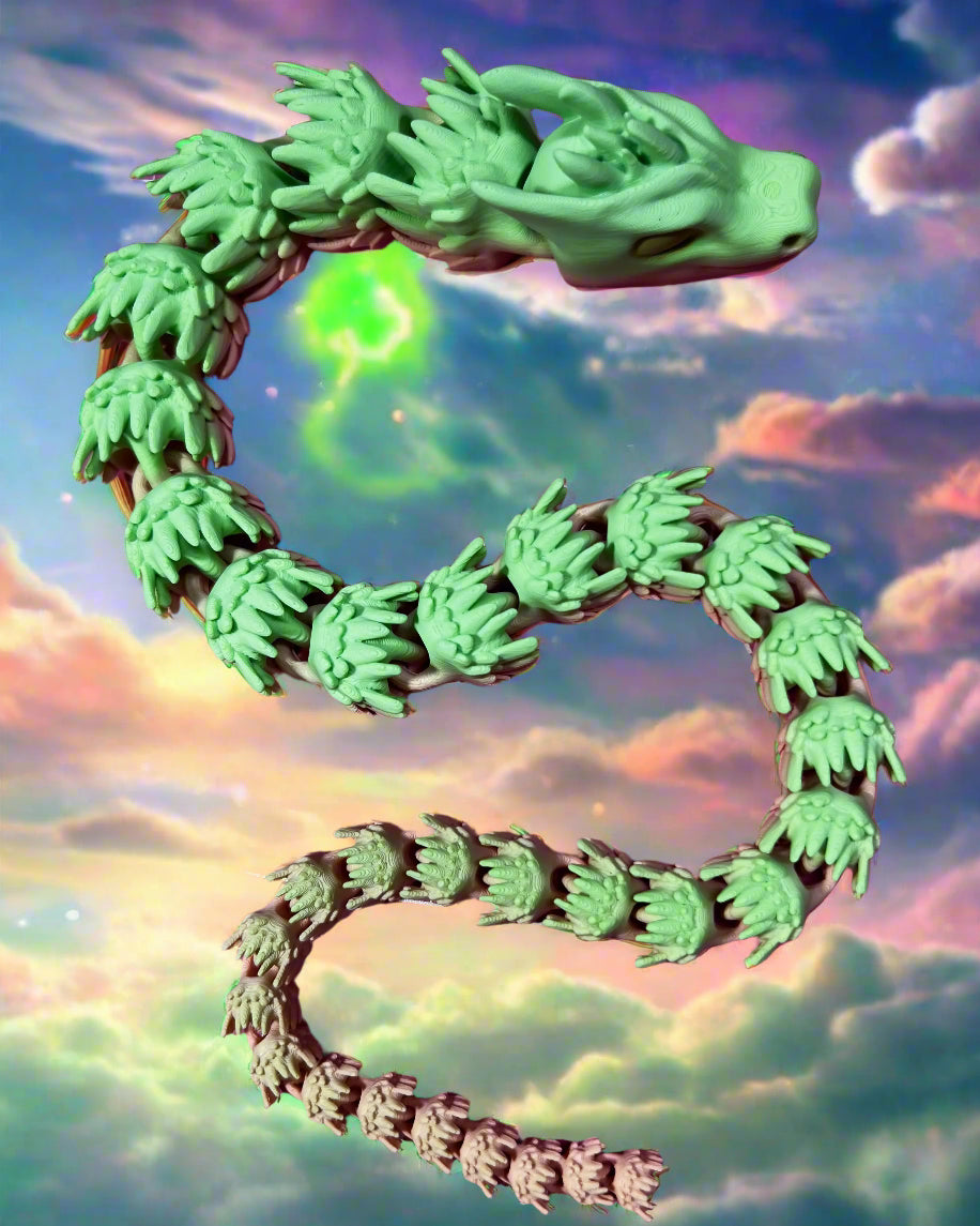 Shadowcoil Dragon Pink Poodle Designz