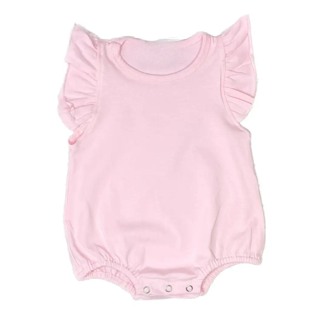 Short Sleeve Flutter Bubble Pink Poodle Designz