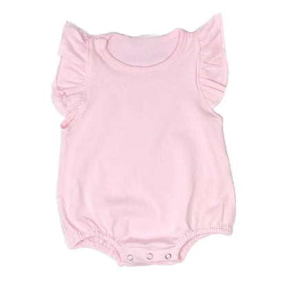 Short Sleeve Flutter Bubble Pink Poodle Designz