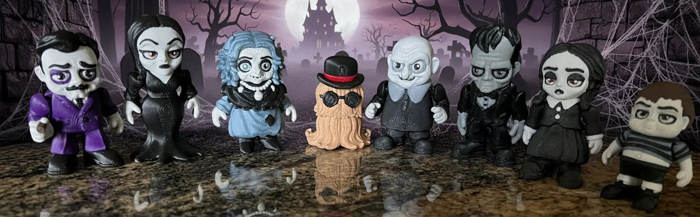 The Adams Family Pink Poodle Designz