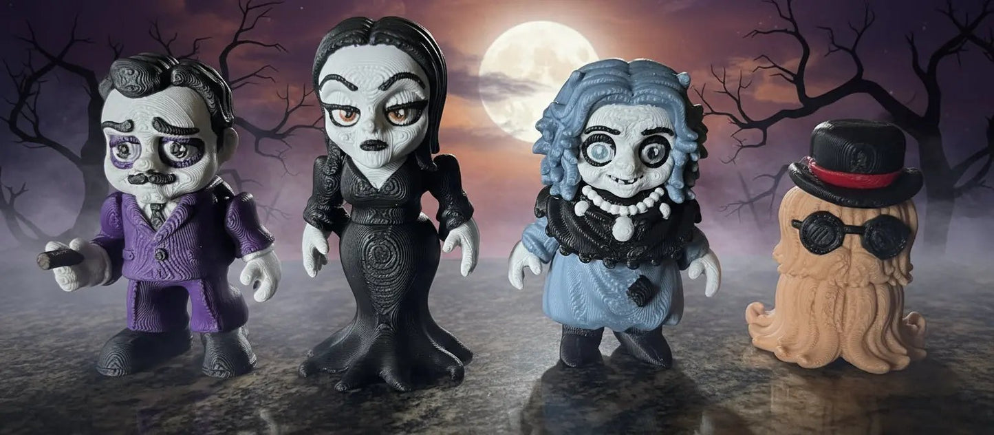 The Adams Family Pink Poodle Designz