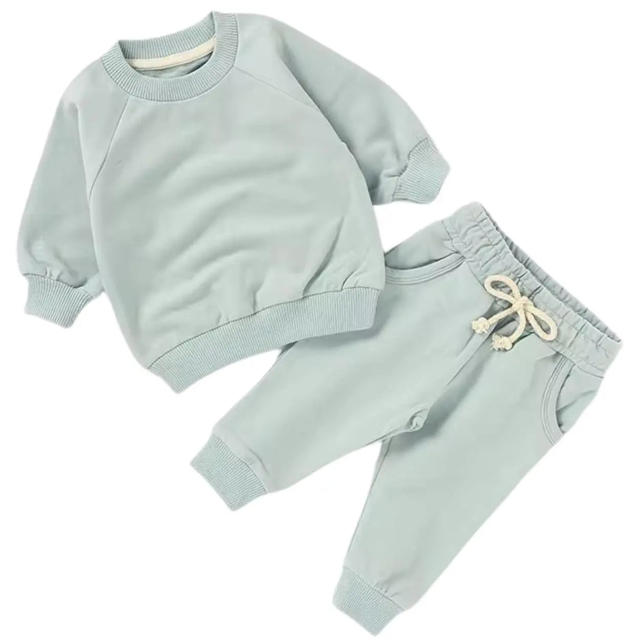 Unisex 2-Piece Set Jogger Pants Set Pink Poodle Designz