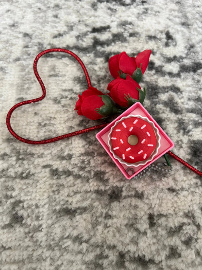 Valentine Donut Clickers Pink Poodle Designz